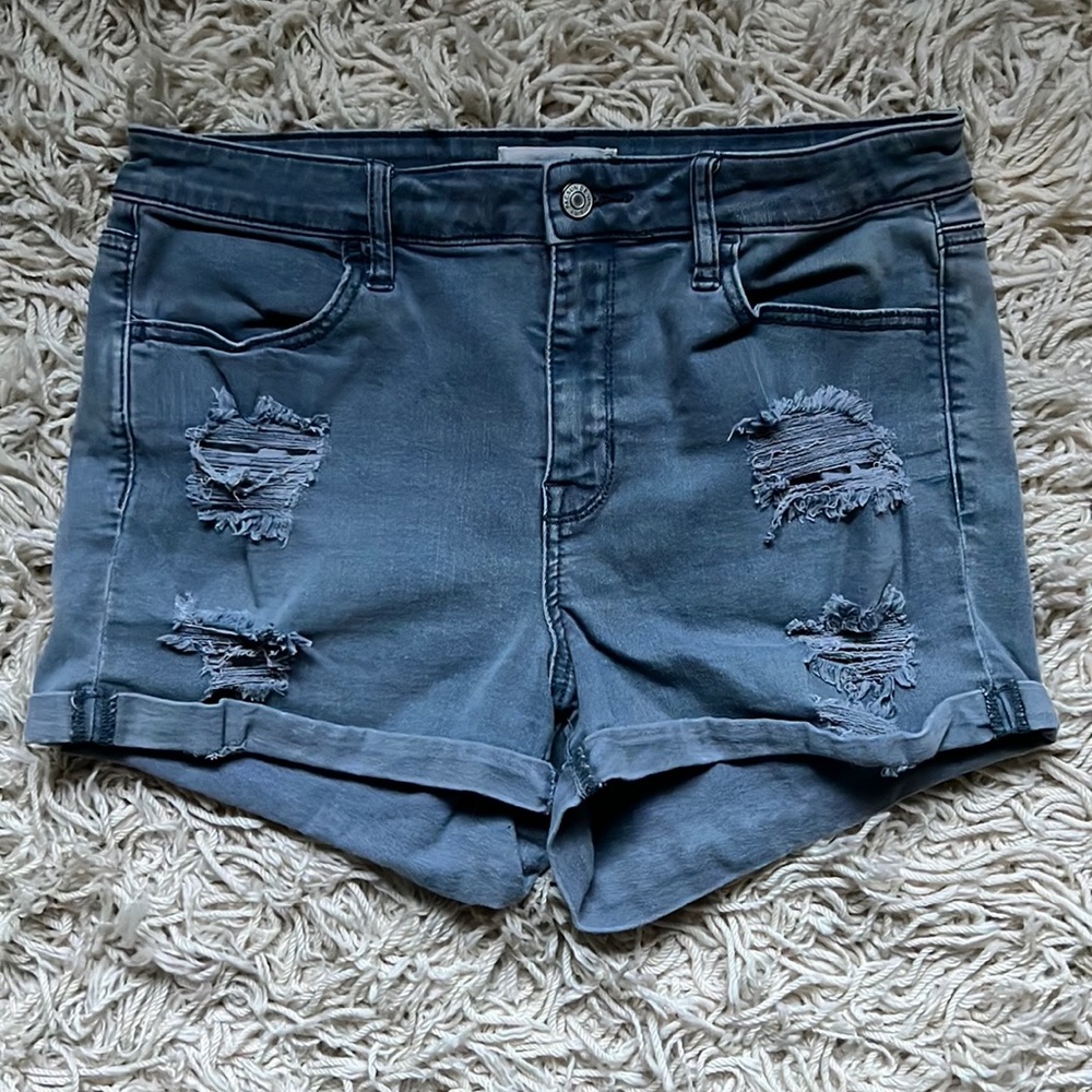 PacSun Distressed Jean Shorts